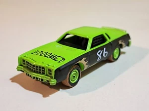 Keychain '77 MONTE CARLO Chevrolet Demolition Derby Dirty Race Car Key Chain - Picture 1 of 4