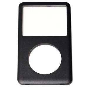New Black iPod Classic Front Cover 6th Gen Metal Replacement Housing Face A1238 - Picture 1 of 4