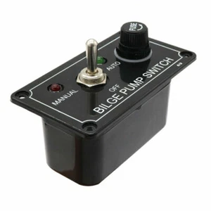Bilge Pump Switch Panel LED Marine Manual / Off / Auto DC 12V SUV Car Boat - Picture 1 of 11