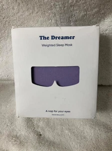 Bearaby Máscara de Ojos con Peso - Máscara para Dormir - Dulce Lavanda - 23” x 4” - Nueva en Caja - Imagen 1 de 6