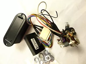 2 pastillas 2 bandas 4 perillas preamplificador de bajo con todo lo necesario - Imagen 1 de 6