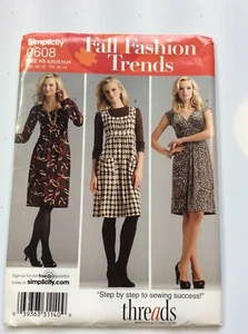 SIMPLICITY Autunno Moda Tendenze 0608 Taglia K5 8,10,12,14,16 - Foto 1 di 3