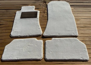 For Mercedes Benz W124 Coupe Floor mat carpet tan beige E300 E320 E400 E420 E500 - Picture 1 of 3