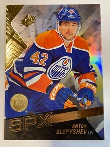 2015-16 SPX - ANTON SLEPYSHEV #129 Edmonton Oilers Rookie RC - Foto 1 di 1