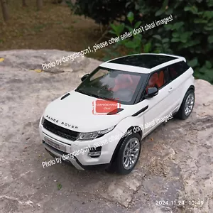 1:18 GTAutos GT Autos RANGE ROVER EVOQUE Diecast Model Car White Color - Picture 1 of 12