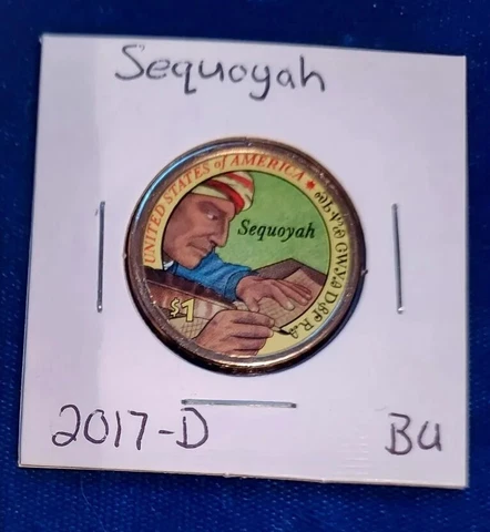 2017-D Colorized Sacagawea/Native American Cover