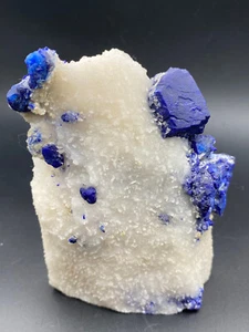 Lapis Lazuli with calcite mineral specimen Crystal from Badakhshan Afghanistan. - Picture 1 of 11