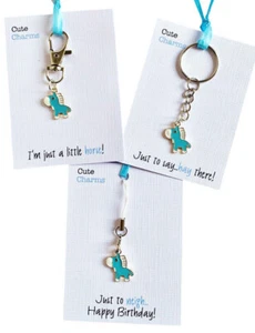 Urocze charmsy! KOŃ zapięcie/telefon charm. Różne slogany. Urodziny itp! - Zdjęcie 1 z 22