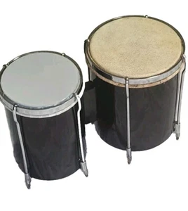Percussion Walnut Wood Arab Bongo - Picture 1 of 9
