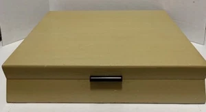 International Sterling MCM Vintage Wood Flatware Storage Box READ - Picture 1 of 22