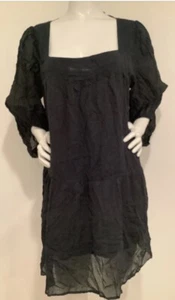 Lost + Wander Mini Black Dress Size Large, Preowned. - Picture 1 of 4