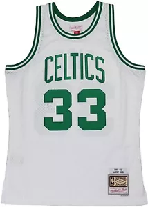 Maglietta Larry Bird Mitchell & Ness Swingman Boston Celtics 1985-86 - Bianca - Foto 1 di 6