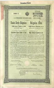 Bono estatal austriaco - 1000 (en muy buen estado) ¡¡¡Envío gratuito!!! 🇦🇹 ¡¡¡Envío gratis!!!! - Imagen 1 de 3
