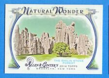 2014 Topps Allen & Ginter Natural Wonders #NW2 The Shilin Stone Forest