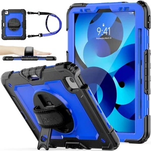 Case for iPad 10.9" Air 5th/4th Gen/iPad Pro 11" 3rd+Built-in Screen Protector - Picture 1 of 1
