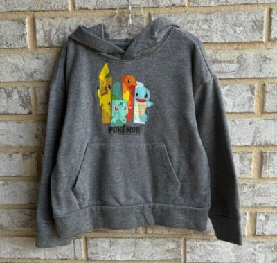 Sudadera con Capucha "Pokémon" Manga Larga Azul Marino Antigua Niña Talla S (6-7). Foto 1 de 4