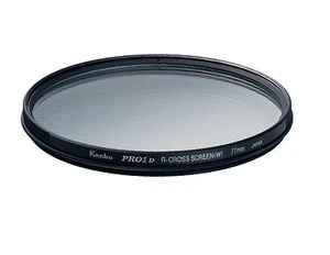 Kenko PRO1D R-Cross Screen(W) 52mm filter Add a dramatic four-cross flare - Picture 1 of 1