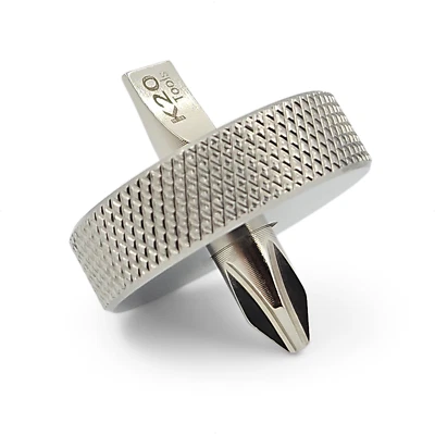 K20 TOOLS Stubby Screwdriver - Double Ended with Phillips & Flat Head - Short, Mini #2