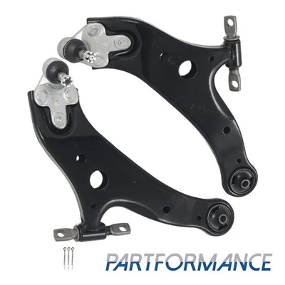 Brazos de control inferiores delanteros aptos para Lexus RX350 RX450h Toyota Highlander con rótulas Foto 1 de 4