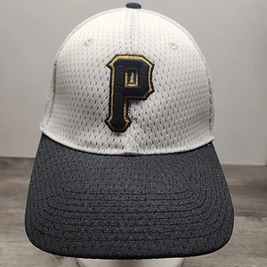 Pittsburg Pirates Jersey Material Baseball Cap Small Medium Fitted - Picture 1 of 6