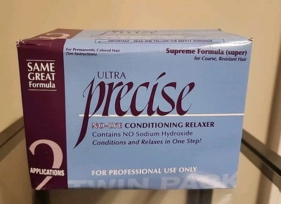 Nuevo Kit Ultra Preciso Paquete Doble Acondicionador Relajante No-Lye Grueso SUPREME super Foto 1 de 3
