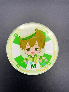 Free! Iwatobi Swim Club High Speed Cafe Acrylic Pin Badge Makoto Round - Picture 1 of 4