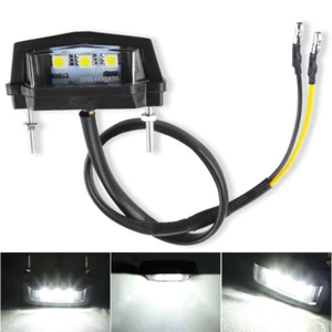 Motorcycle Motorbike LED Number Plate Light Rear License Number Plate Light 12V - Picture 1 of 12