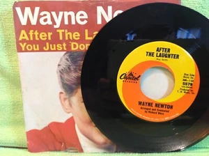 Wayne Newton - After the Laughter / You Just Don't Know - 7" 45 RPM Vinyl Record - Picture 1 of 3