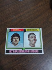 1974 Topps #330 Receiving Leaders Harold Carmichael  EX