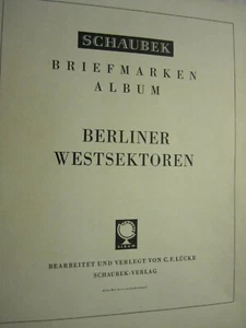 Berlin, Germany Schaubek pages for stamps collection from 1948 to 1975. - Picture 1 of 9