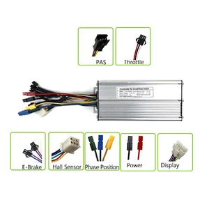 KT 30A DC 36V 48V 1500W Brushless DC Sine Wave For Ebike Controller Regenerative - Picture 1 of 12