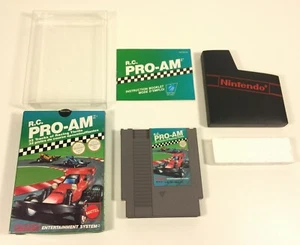 R.C Pro-AM - Canadian Version w/ Hang Tab Unpunched - Nintendo Nes Game Complete - Bild 1 von 12