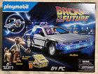 Playmobil 70317 Back To The Future Light Up Delorean Car Playset Doc Brown Marty