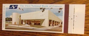 FULL LENGTH: FIRST NATIONAL BANK (CONWAY, GREENBRIER & MAYFLOWER, ARKANSAS) -G10 - Picture 1 of 2