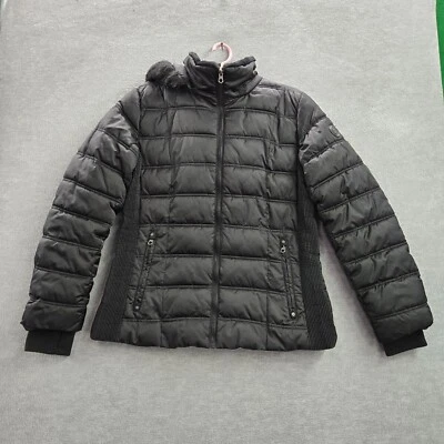 Chaqueta Nautica Hombre XL Negra Puffer Manga Larga Poliéster Logo Foto 1 de 4