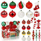 NNETM Enchanting Elegance: 106-Piece Christmas Ball Ornament Set