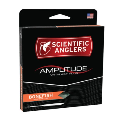 SCIENTIFIC ANGLERS Amplitude Bonefish WF-7-F línea de mosca negra/surf/marfil (129060) Foto 1 de 3