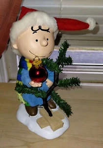 DEPARTMENT 56 POSSIBLE DREAMS CHARLIE BROWN'S CHRISTMAS TREE 🎄 PEANUTS FIGURINE - Picture 1 of 5