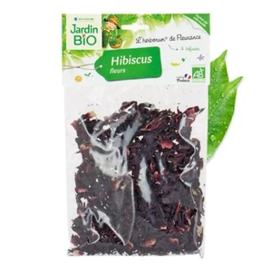 Sachet feuilles hibiscus BIO 50g pour infusion - Foto 1 di 1