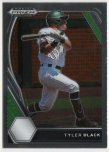 2021 Panini Prizm Draft Picks PDP33 Tyler Black Wright State Card