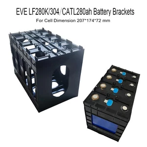 EVE 280AH 304AH LiFePo4 Akkuhalterung Halter für 4S/8S/16S Akkupack - Bild 1 von 14