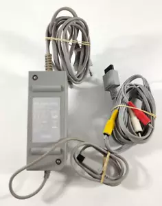Nintendo Wii Alimentation et Cable Audio Video Officiels Envoi suivi - Imagen 1 de 2