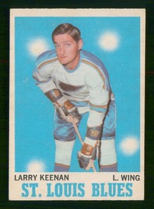 LARRY KEENAN 1970-71 O-PEE-CHEE 1970-71 NO 104 EXMINT   50488