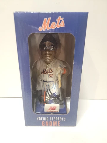 Yoenis Cespedes Gnome/Bobblehead, New York Mets, Great Collectible, New In Box Cover