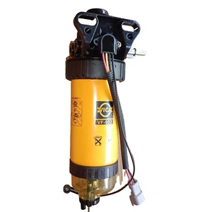 JCB BACKHOE - FUEL FILTER ASSEMBLY - 30 MICRON (PART NO. 320/07280 320/07068) - Picture 1 of 8