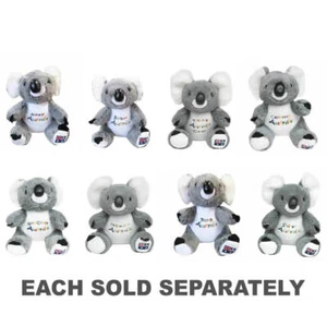 22cm Koala Plush w/ Embroidery Plush Soft Cuddly Cute Stuffed Animal Toy - Foto 1 di 11