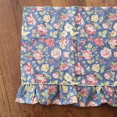 Cenefa Waverly Garden Room Rosas Azules Floral Francés Country Cottagecore 72 x 17 Foto 1 de 4