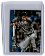 2020 Topps Mini Blue James Marvel Rookie 04/10 Pittsburgh Pirates #476