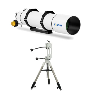 Telescopio refractor SVBONY SV48P 102 mm + montaje SV225 Alt-Azimuth AZ + trípode Foto 1 de 4