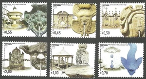 Portugal 2003 -Fountains stamps set MNH - Picture 1 of 1
